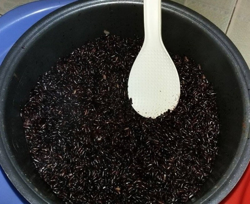 Nấu cơm rượu bằng nồi cơm điện