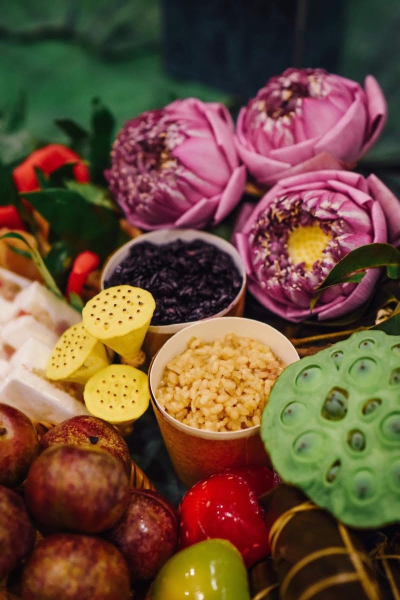 Cơm rượu là món ăn không thể thiếu trong ngày giết sâu bọ