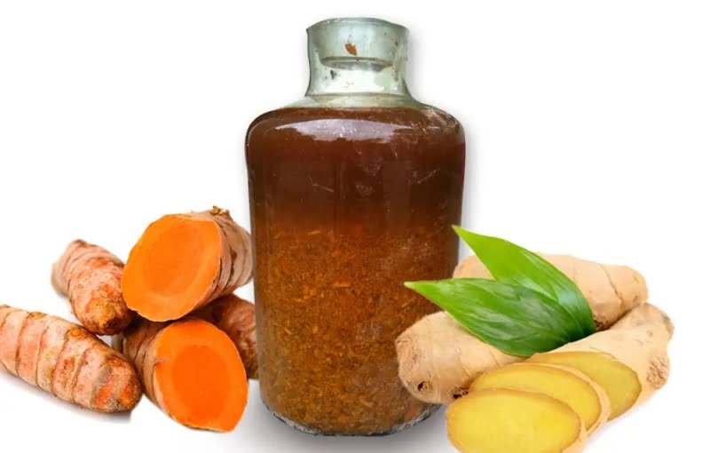 Rượu gừng nghệ cũng là loại rượu tốt cho các mẹ sau sinh