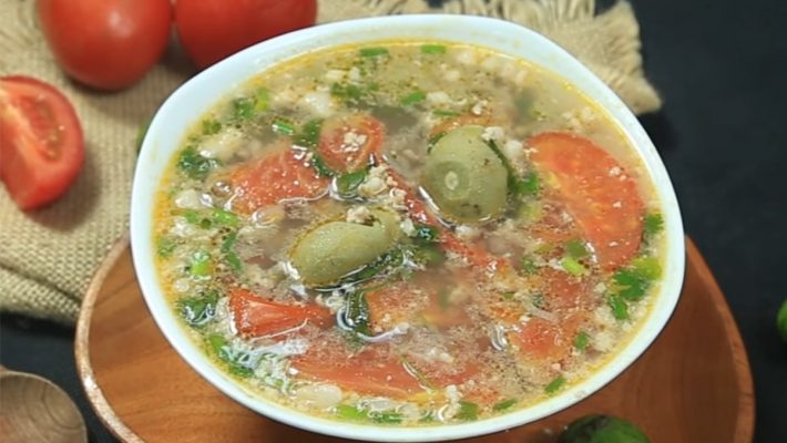 Bát canh sấu thơm ngon giải nhiệt