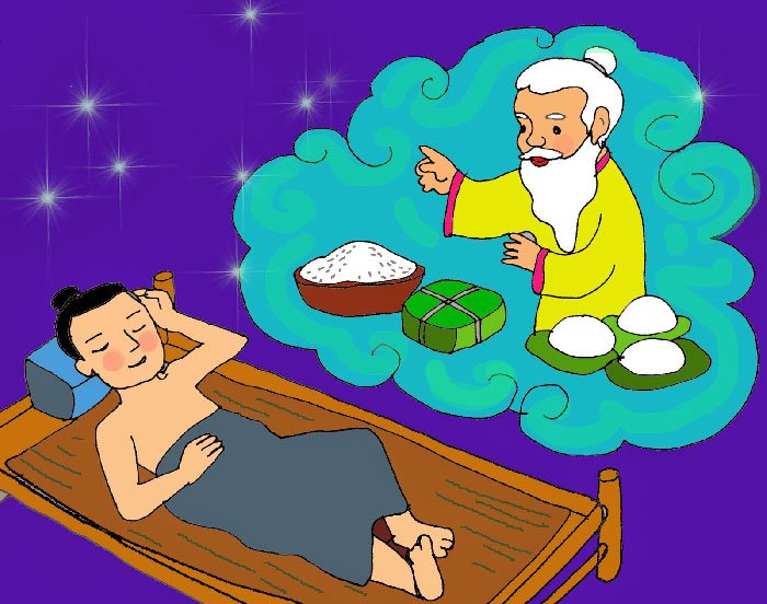 Bánh chưng bánh dày có vào thời Hùng Vương thứ 6