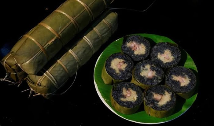 Bánh chưng của người Tày có vị thơm ngon tự nhiên, dẻo, không bị ngấy.