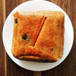 Bánh chưng gấc của Nếp Cẩm Mộc sử dụng nguyên liệu hoàn toàn tự nhiên