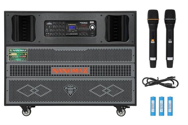 Loa kéo karaoke Nanomax Pro-9500 3600W - Ảnh 2